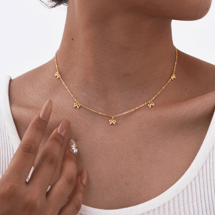 Bow Knot Necklace