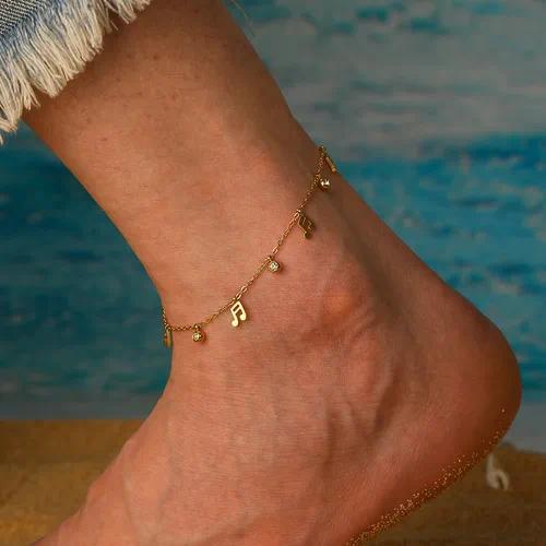 Dancing Notes Anklet