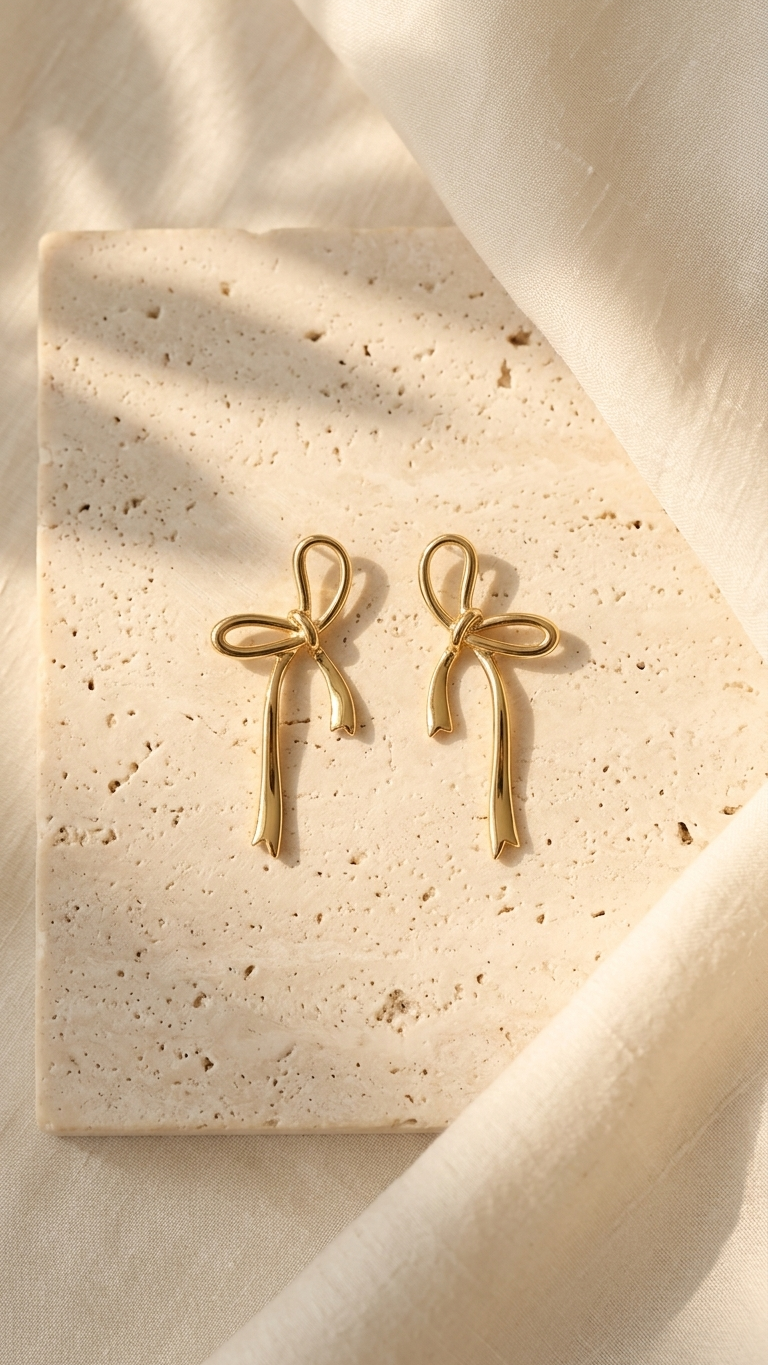Bow Knot Ear Studs