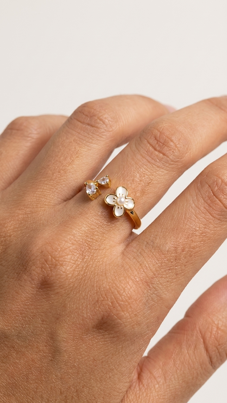 Cherry Open Ring