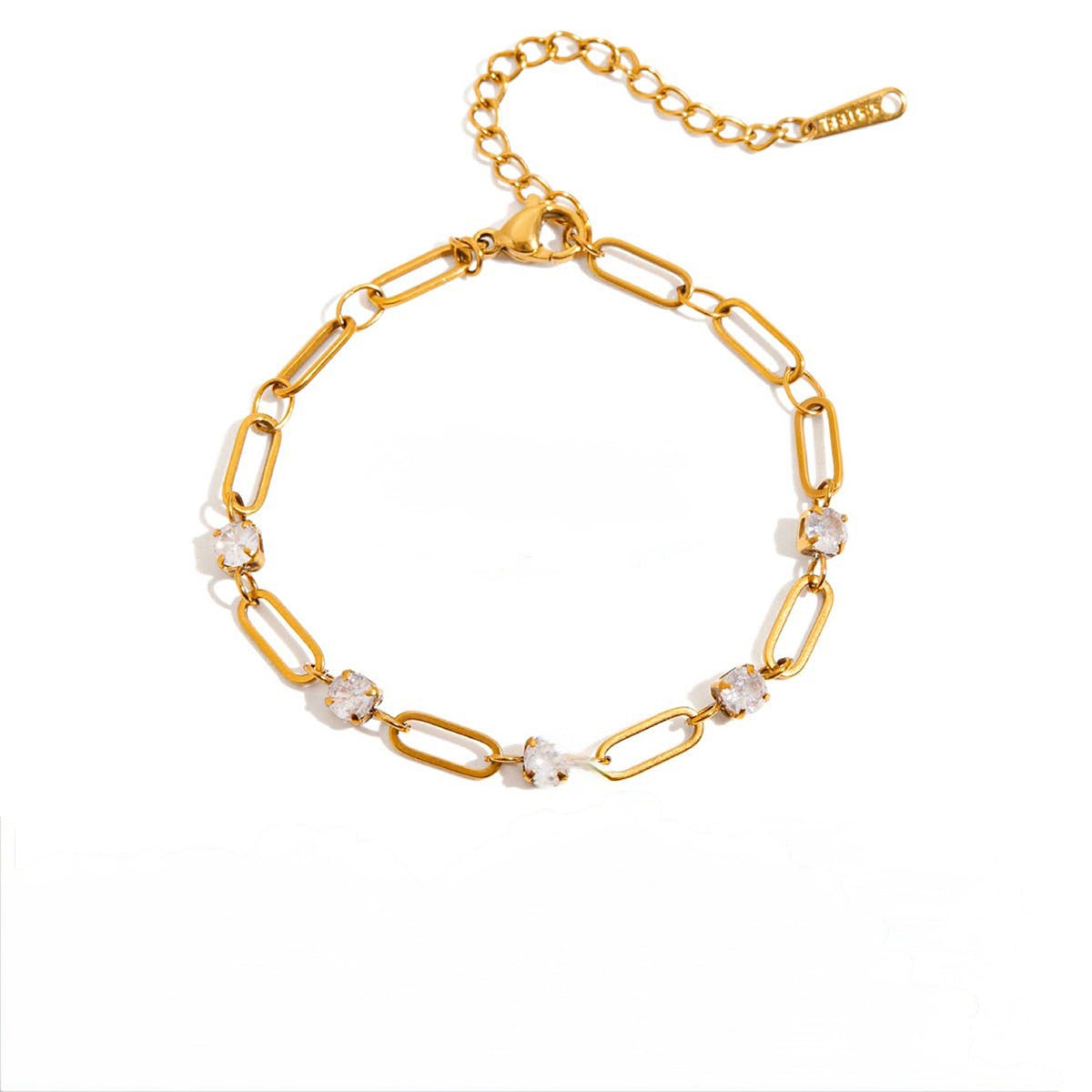 Diamond Link Bracelet