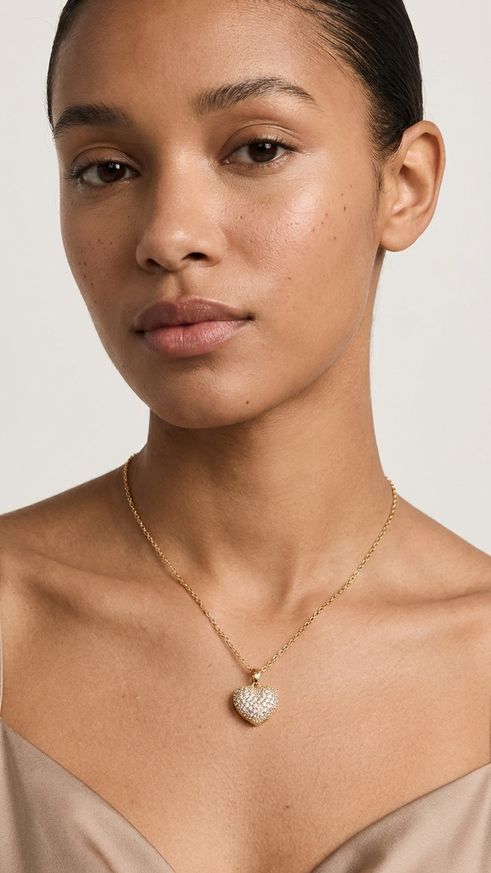 Diamond Heart Necklace