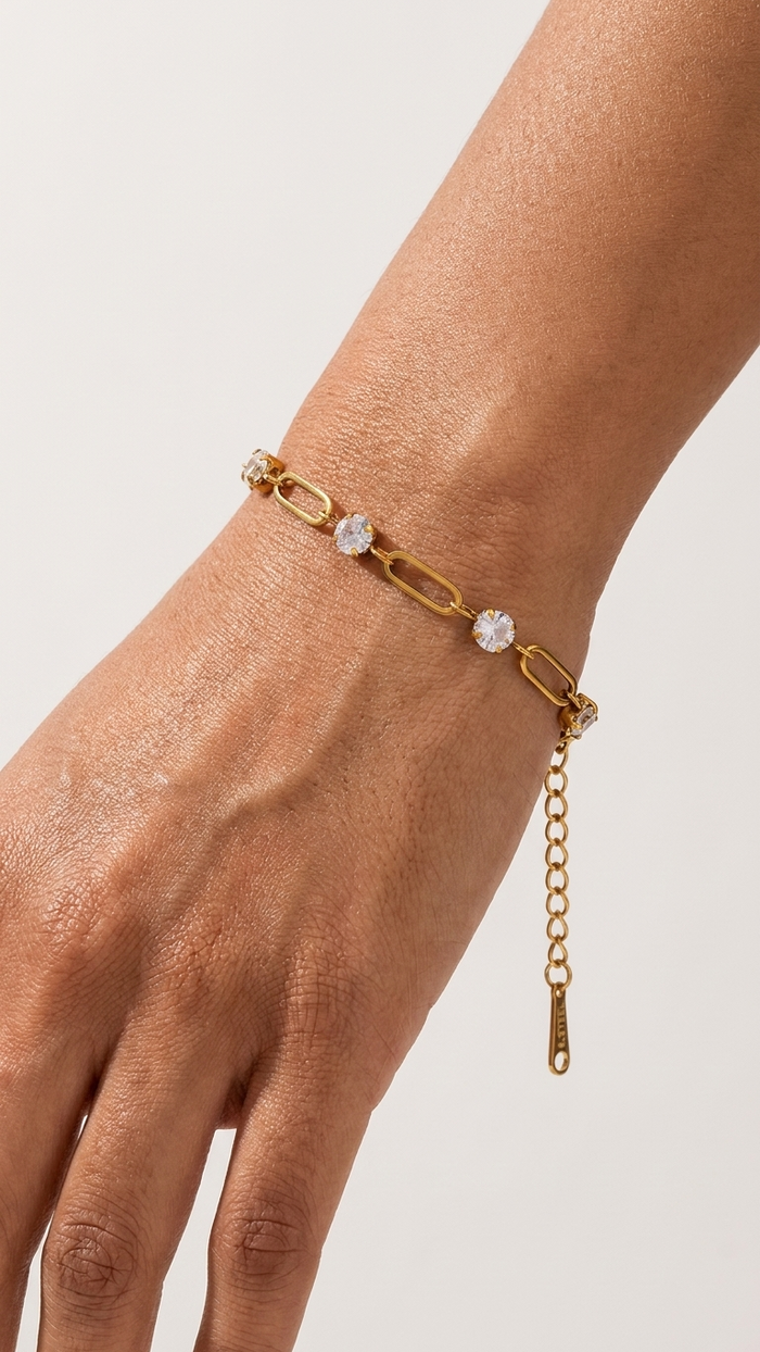 Diamond Link Bracelet