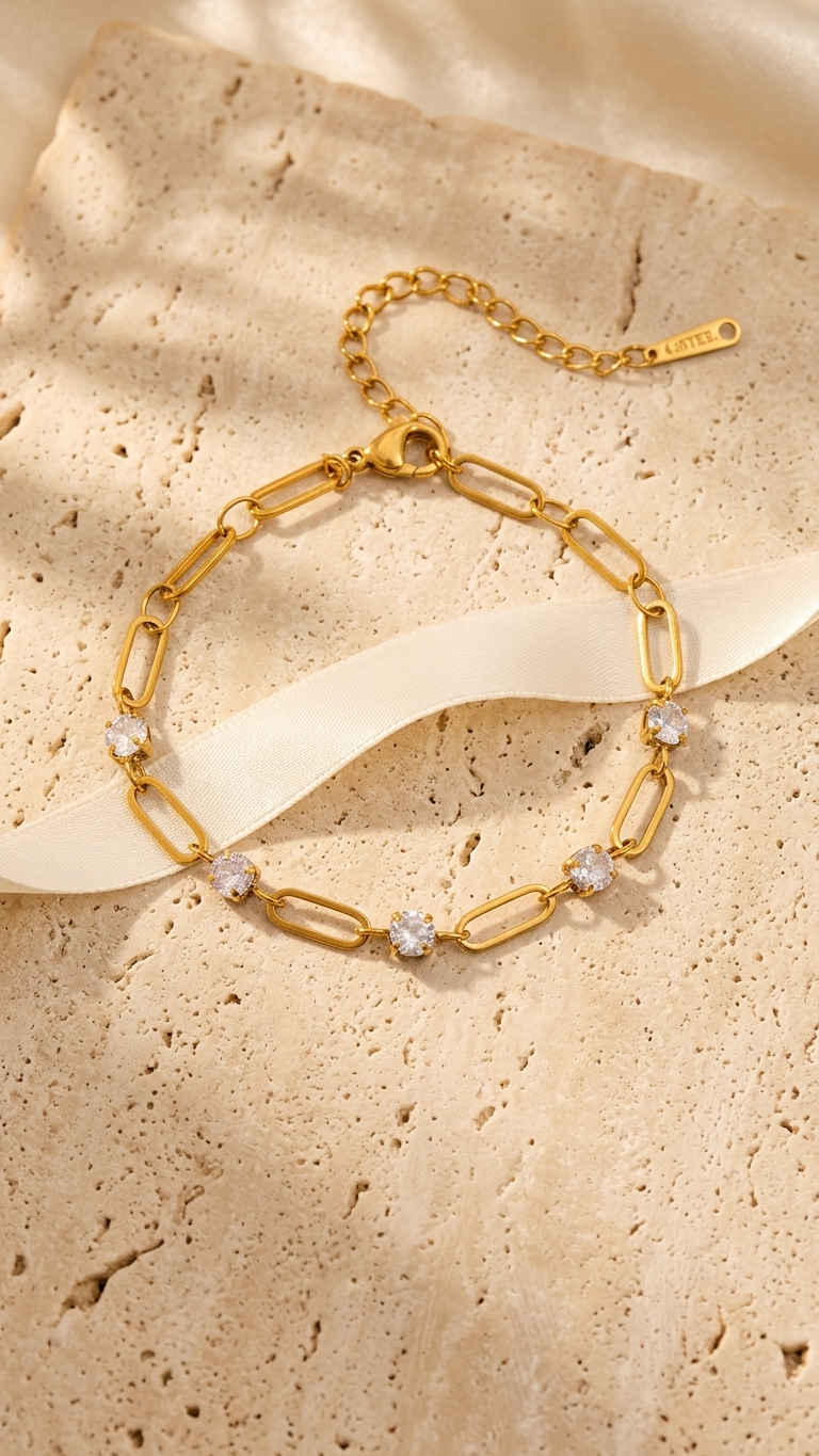 Diamond Link Bracelet