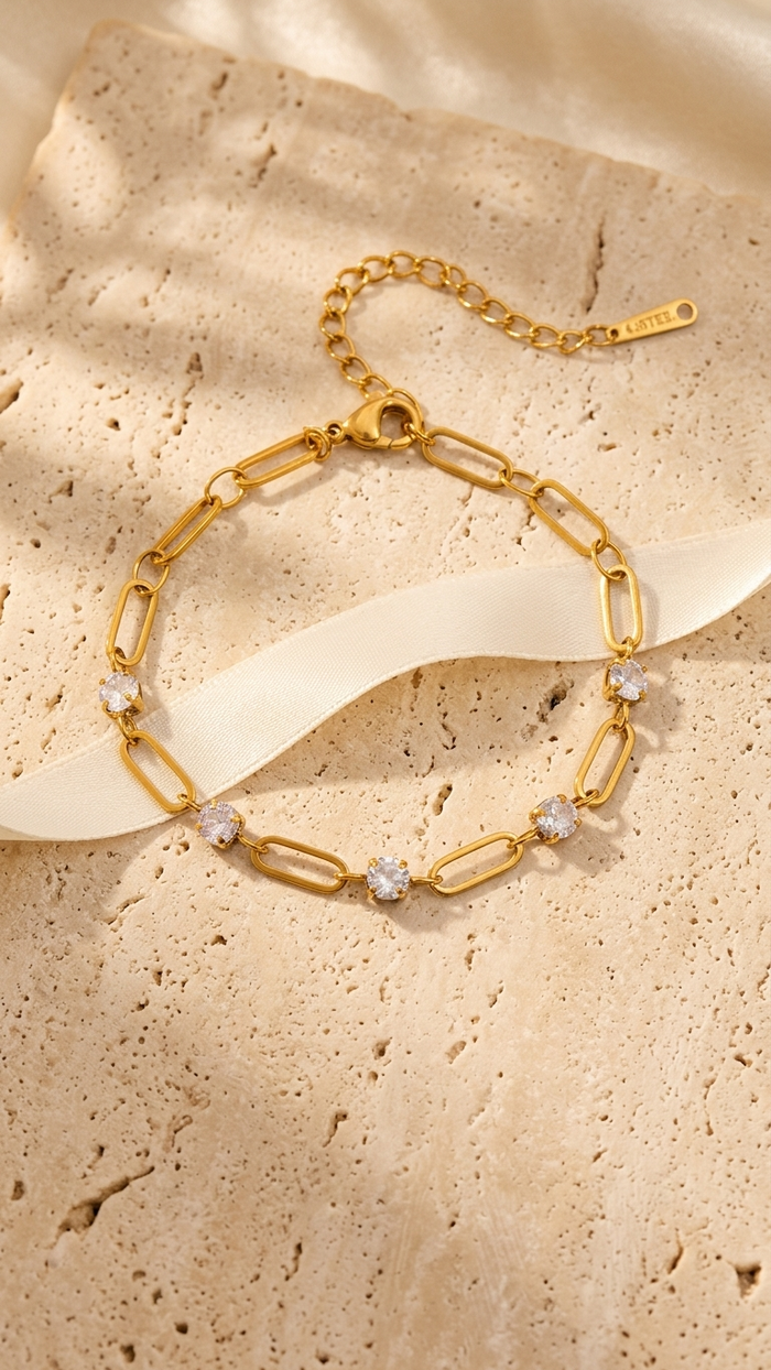 Diamond Link Bracelet