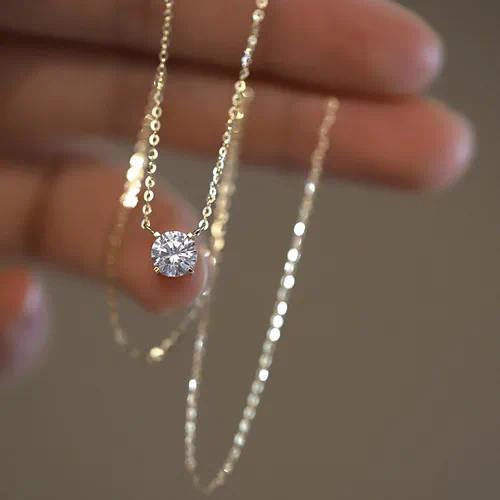 Solitaire Necklace