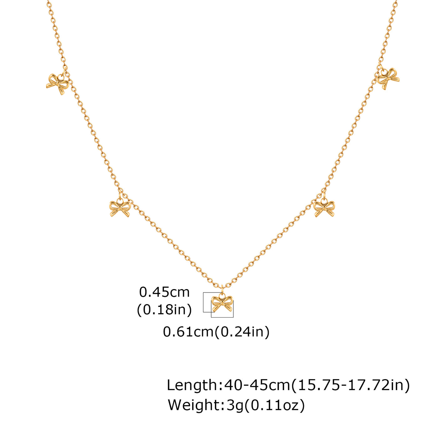 Bow Knot Necklace