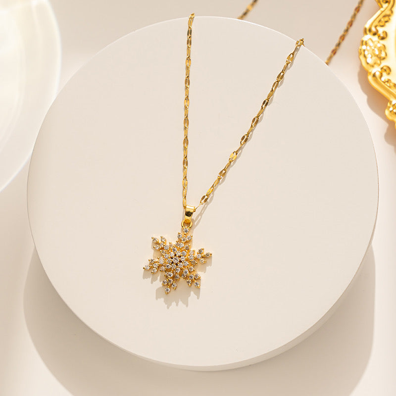 Snowflake Necklace - 2