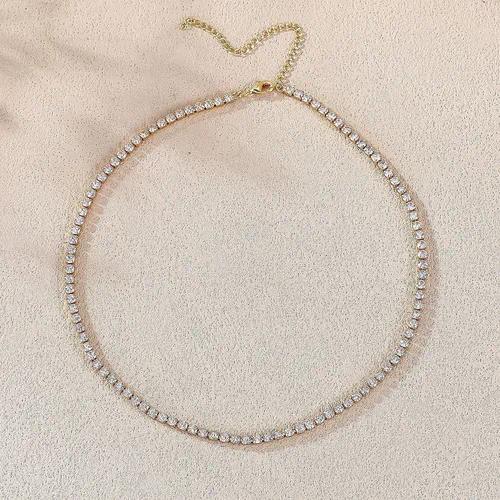 Short Tennis Necklace