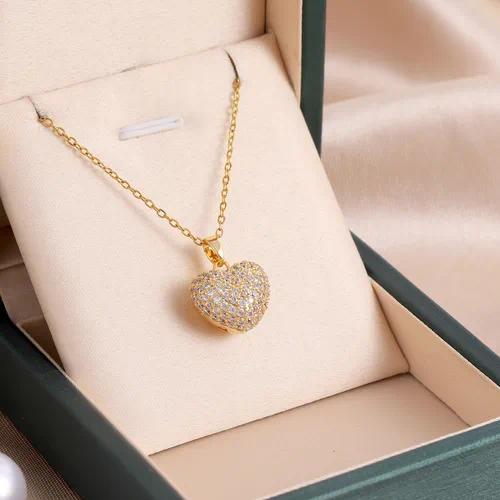 Diamond Heart Necklace