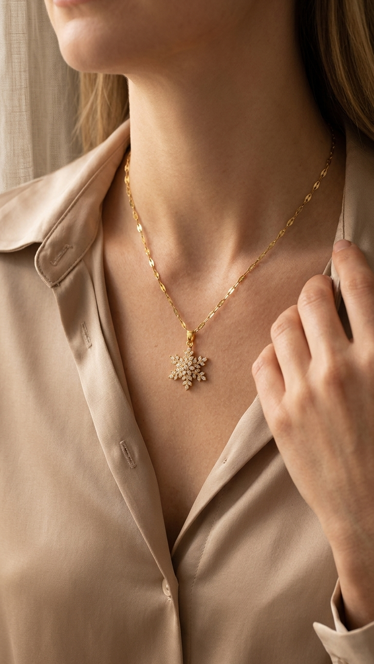 Snowflake Necklace