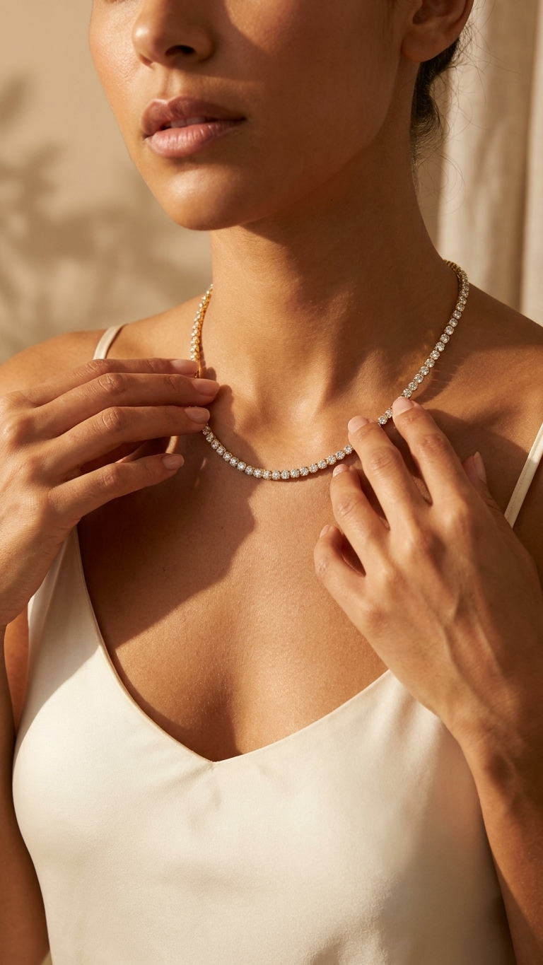 Tennis Necklace