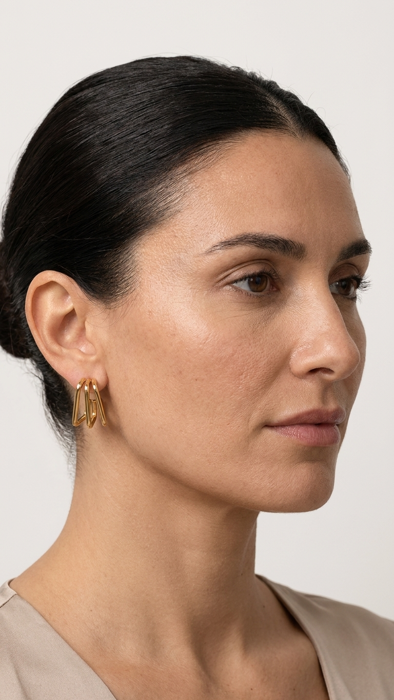 Geometric Ear Clips