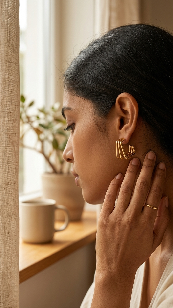 Geometric Ear Clips