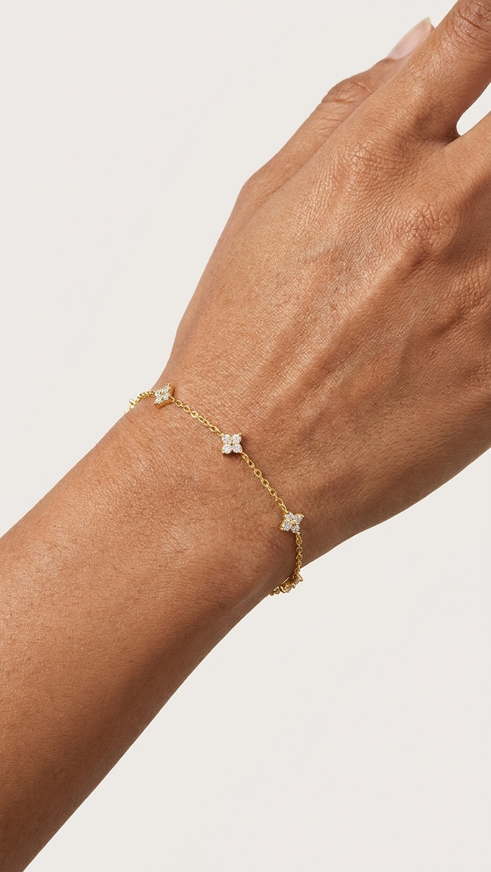 Four Leaf Clover Bracelet