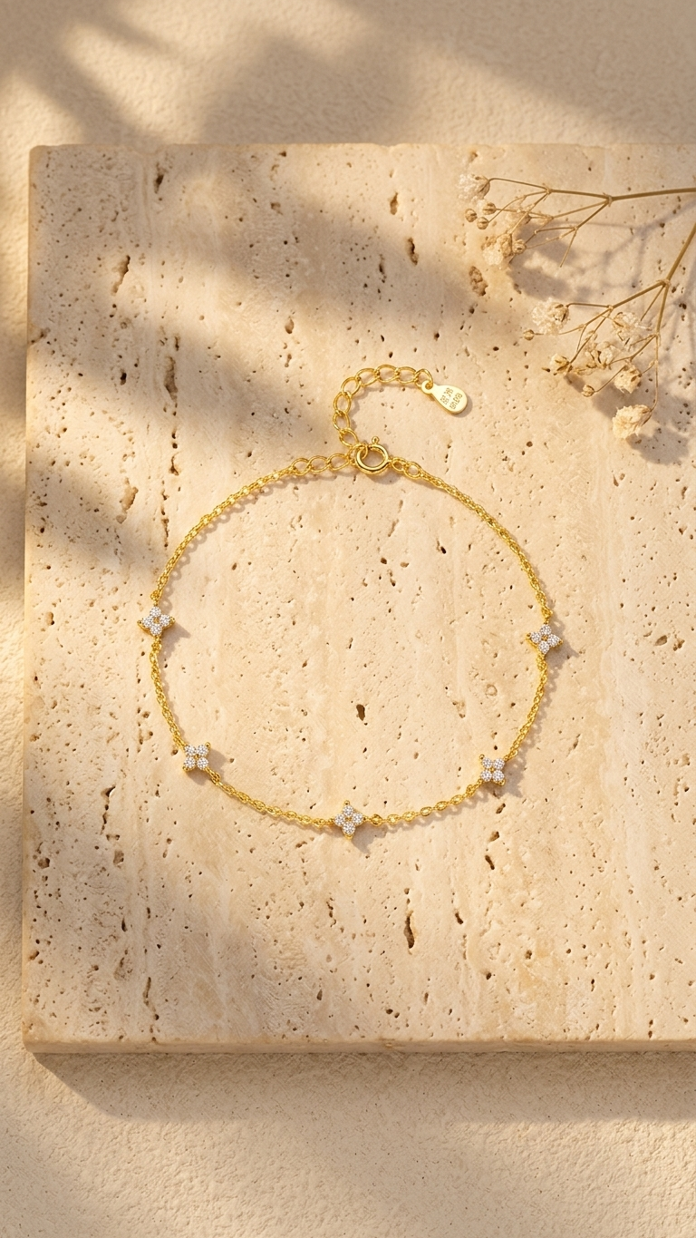 Four Leaf Clover Bracelet