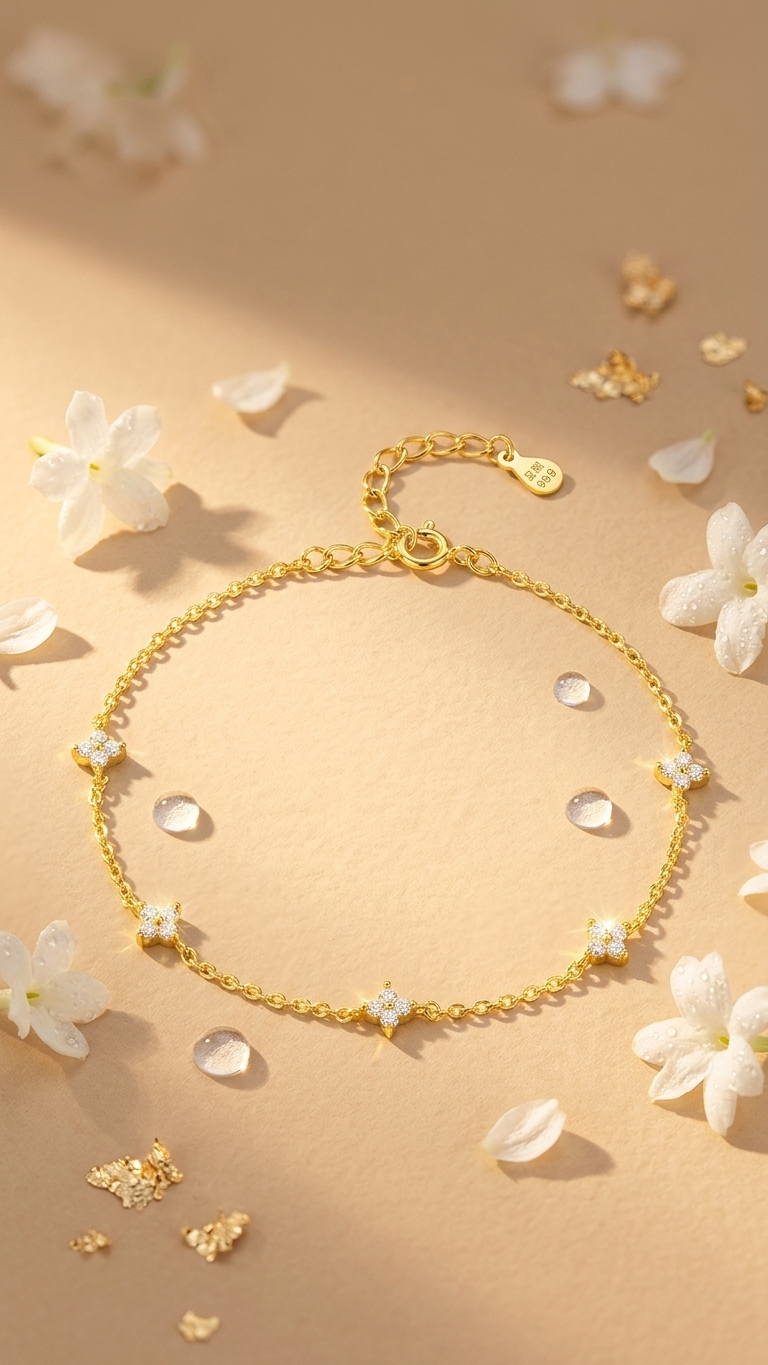 Four Leaf Clover Bracelet